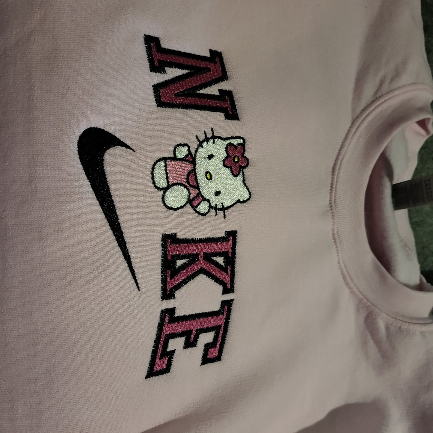 Kitty embroidery
