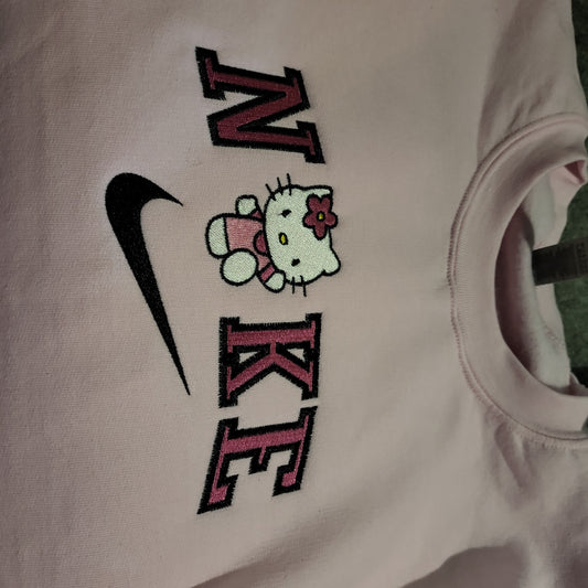 Kitty embroidery