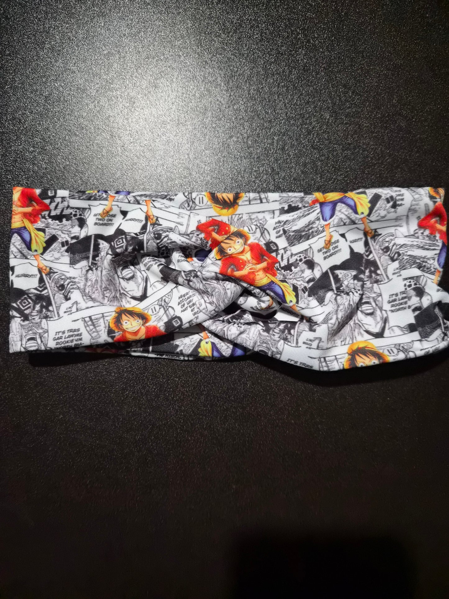 One piece theme headband