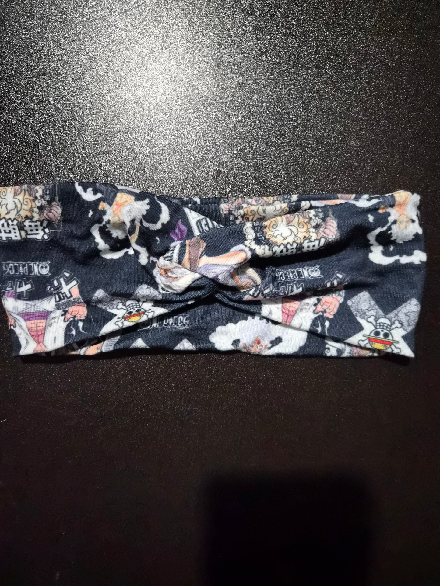 One piece theme headband