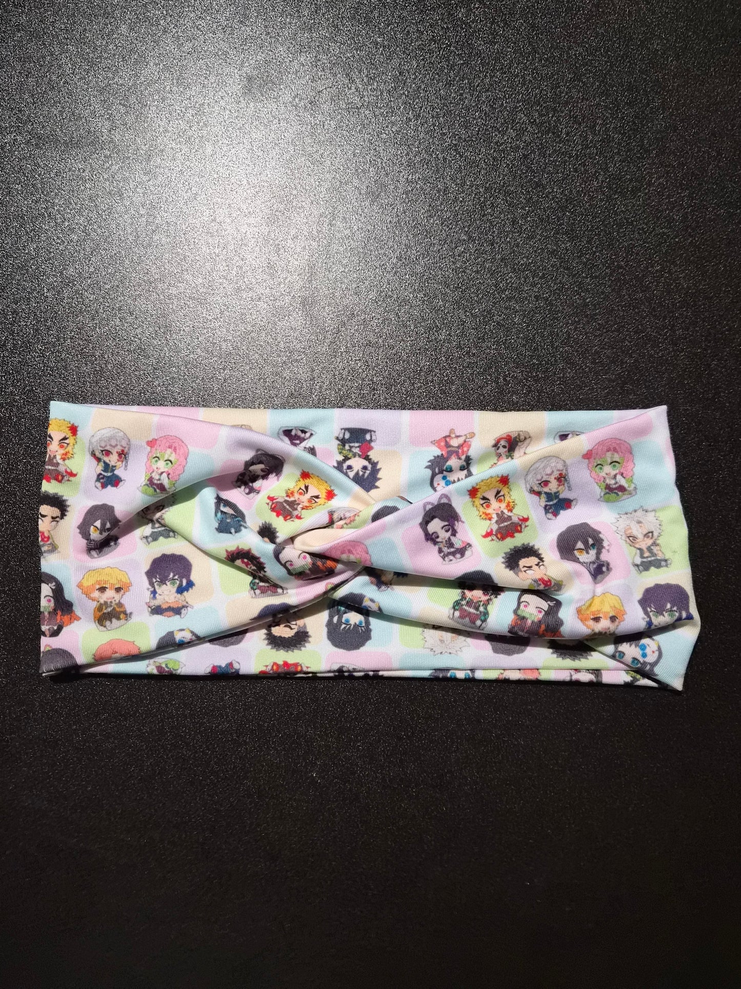 Demon slayer theme headband