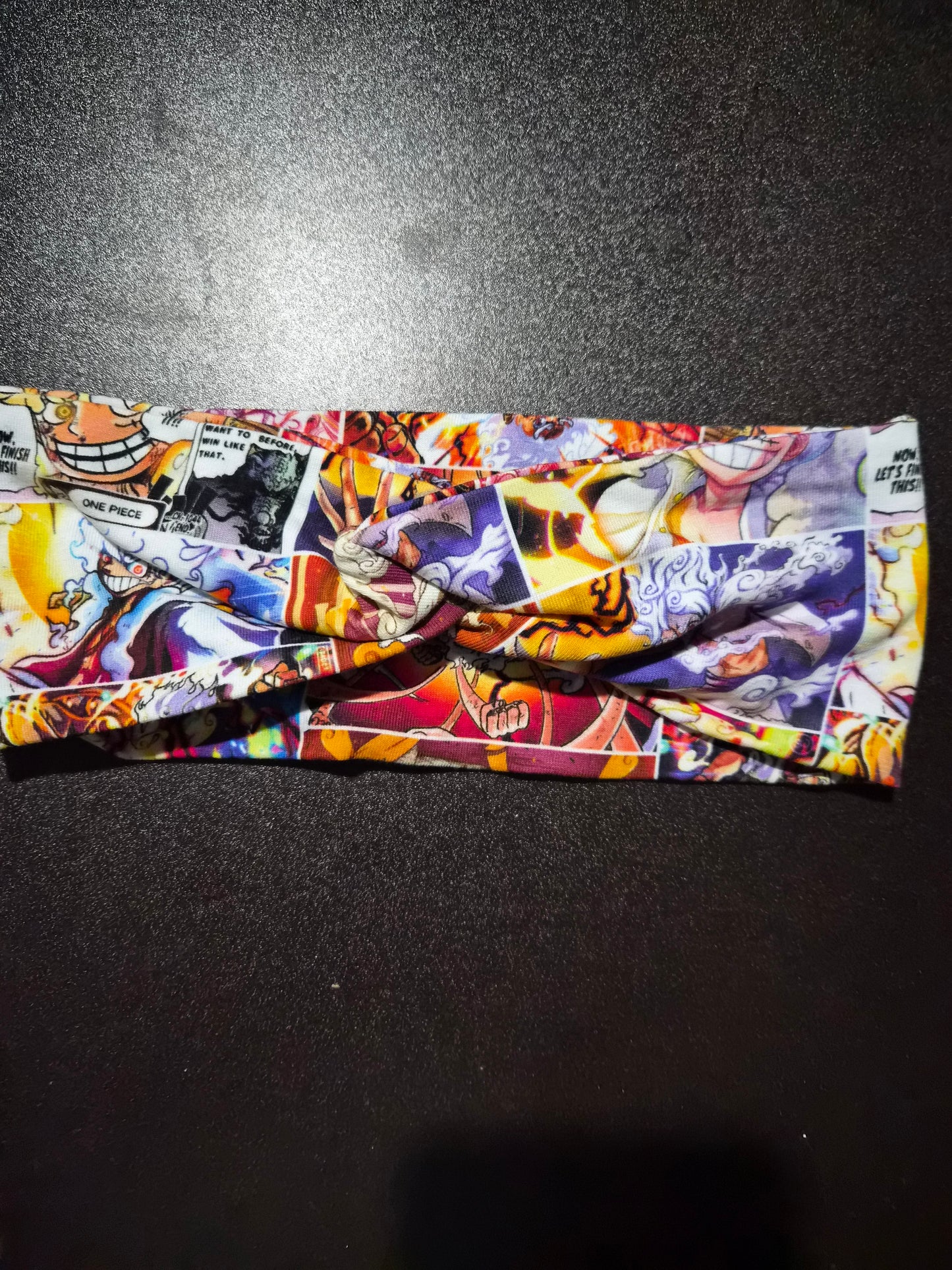 One piece theme headband